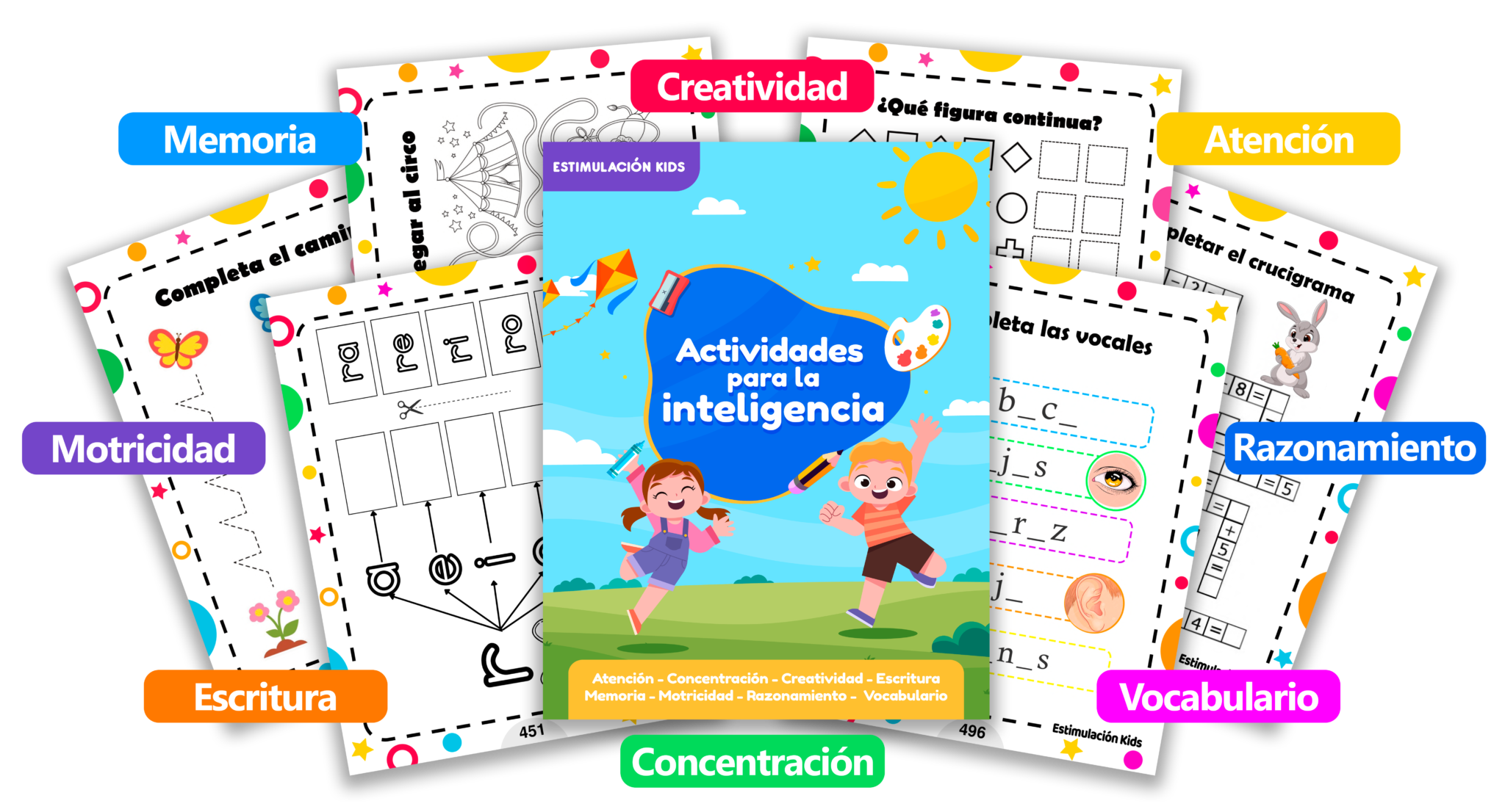 Libro Digital de Actividades para niños de 3 a 5 años – Imprimiendo Caminos